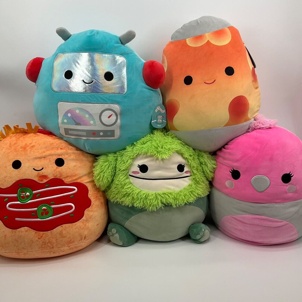 Squishmallow‎ 16 inch BREN the Bigfoot Yeti Plush Toy NEW with Tags Rare Kawaii